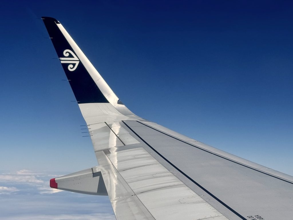 AirNZ wing