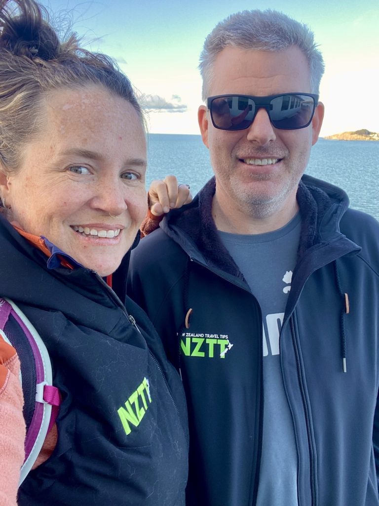 Sarah and Nathan Chant on Bluebridge ferry